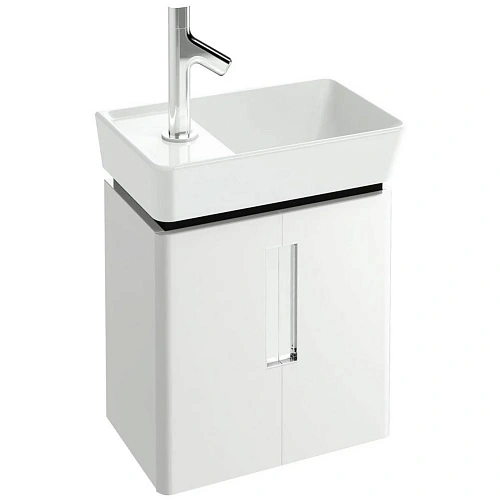 Тумба под раковину Jacob Delafon Reve EB1138-G1C белый лак 42 см Тумба под раковину Jacob Delafon Reve EB1138-G1C белый лак 42 см