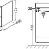 Тумба под раковину Jacob Delafon Rythmik 120 см EB1305-E70 Тумба под раковину Jacob Delafon Rythmik 120 см EB1305-E70