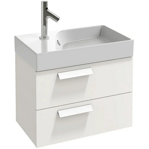 Тумба под раковину Jacob Delafon Rythmik EB1300-G1C белый Блестящий Лак 60 см Тумба под раковину Jacob Delafon Rythmik EB1300-G1C белый Блестящий Лак 60 см