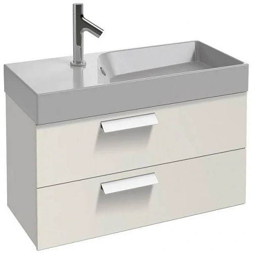 Тумба под раковину Jacob Delafon Rythmik EB1302-N18 белый Блестящий 80 см Тумба под раковину Jacob Delafon Rythmik EB1302-N18 белый Блестящий 80 см