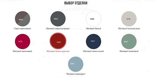 Тумба под раковину Jacob Delafon Rythmik Pure EB1770-M69 матовый темно-красный 65 см Тумба под раковину Jacob Delafon Rythmik Pure EB1770-M69 матовый темно-красный 65 см