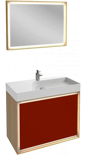 Тумба под раковину Jacob Delafon Rythmik Pure EB1770-M69 матовый темно-красный 65 см Тумба под раковину Jacob Delafon Rythmik Pure EB1770-M69 матовый темно-красный 65 см