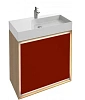 Тумба под раковину Jacob Delafon Rythmik Pure EB1770-M69 матовый темно-красный 65 см