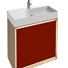 Тумба под раковину Jacob Delafon Rythmik Pure EB1770-M69 матовый темно-красный 65 см Тумба под раковину Jacob Delafon Rythmik Pure EB1770-M69 матовый темно-красный 65 см