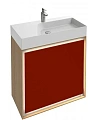 Тумба под раковину Jacob Delafon Rythmik Pure EB1770-M69 матовый темно-красный 65 см Тумба под раковину Jacob Delafon Rythmik Pure EB1770-M69 матовый темно-красный 65 см