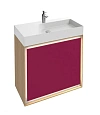 Тумба под раковину Jacob Delafon Rythmik Pure EB1770-M75 матовый Малиновый 65 см Тумба под раковину Jacob Delafon Rythmik Pure EB1770-M75 матовый Малиновый 65 см