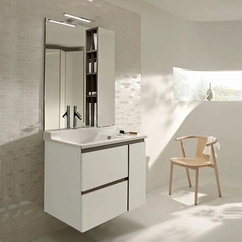 Тумба под раковину Jacob Delafon Soprano EB1330-E15 черное дерево 80 см Тумба под раковину Jacob Delafon Soprano EB1330-E15 черное дерево 80 см