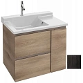 Тумба под раковину Jacob Delafon Soprano EB1333-E15 Черное Дерево 80 см Тумба под раковину Jacob Delafon Soprano EB1333-E15 Черное Дерево 80 см