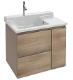 Тумба под раковину Jacob Delafon Soprano EB1334-N08-E10 квебекский дуб 96 см Тумба под раковину Jacob Delafon Soprano EB1334-N08-E10 квебекский дуб 96 см