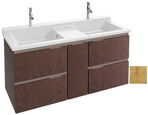 Тумба под раковину Jacob Delafon Soprano EB1335-E70 арлингтонгский дуб 140 см Тумба под раковину Jacob Delafon Soprano EB1335-E70 арлингтонгский дуб 140 см