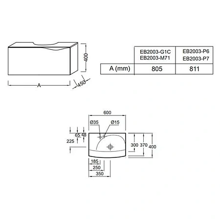 Тумба под раковину Jacob Delafon Stillness EB2003-HU белый 80 см Тумба под раковину Jacob Delafon Stillness EB2003-HU белый 80 см