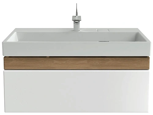 Тумба под раковину Jacob Delafon Terrace EB1187-G1C 100 см, белый лак Тумба под раковину Jacob Delafon Terrace EB1187-G1C 100 см, белый лак