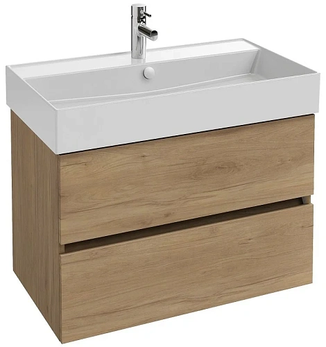 Тумба под раковину Jacob Delafon Tolbiac 80 см, дуб давос натуральный, EB2382-E75 Тумба под раковину Jacob Delafon Tolbiac 80 см, дуб давос натуральный, EB2382-E75