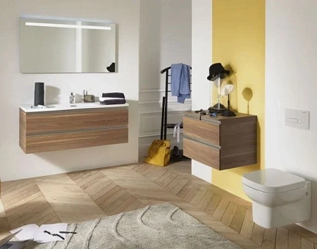 Тумба под раковину Jacob Delafon Vox EB2025-RA-N18 белый Блестящий 100 см Тумба под раковину Jacob Delafon Vox EB2025-RA-N18 белый Блестящий 100 см