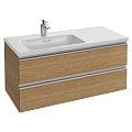 Тумба под раковину Jacob Delafon Vox EB2026-RA-E16 ореховое дерево 100 см Тумба под раковину Jacob Delafon Vox EB2026-RA-E16 ореховое дерево 100 см