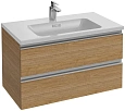 Тумба под раковину Jacob Delafon Vox EB2028-RA-E10 квебекский дуб 80 см Тумба под раковину Jacob Delafon Vox EB2028-RA-E10 квебекский дуб 80 см