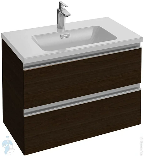 Тумба под раковину Jacob Delafon Vox EB2030-RA-E15 черное дерево 60 см Тумба под раковину Jacob Delafon Vox EB2030-RA-E15 черное дерево 60 см