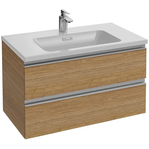 Тумба под раковину Jacob Delafon Vox EB2078-R1-E16 ,ореховое дерево 80 см Тумба под раковину Jacob Delafon Vox EB2078-R1-E16 ,ореховое дерево 80 см