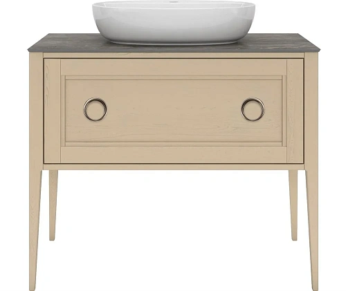 Тумба под раковину Kerama Marazzi PLAZA Classic Neo напольная с ящиками 100, капучино матовая PL.CN. PL.CN.100.1+1\CAP.M Тумба под раковину Kerama Marazzi PLAZA Classic Neo напольная с ящиками 100, капучино матовая PL.CN. PL.CN.100.1+1\CAP.M