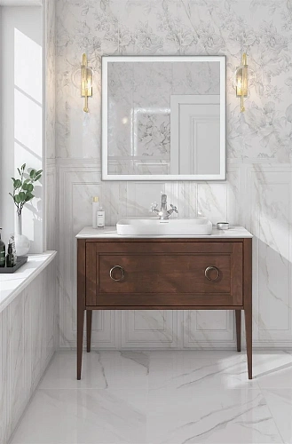 Тумба под раковину Kerama Marazzi PLAZA Classic Neo напольная с ящиками 100, орех PL.CN.100.1+1\NUT. PL.CN.100.1+1\NUT.M Тумба под раковину Kerama Marazzi PLAZA Classic Neo напольная с ящиками 100, орех PL.CN.100.1+1\NUT. PL.CN.100.1+1\NUT.M