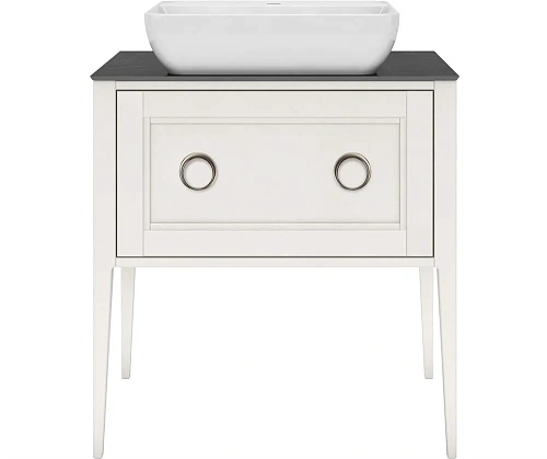 Тумба под раковину Kerama Marazzi PLAZA Classic Neo напольная с ящиками 80, белая матовая PL.CN.80.1 PL.CN.80.1+1\WHT.M Тумба под раковину Kerama Marazzi PLAZA Classic Neo напольная с ящиками 80, белая матовая PL.CN.80.1 PL.CN.80.1+1\WHT.M