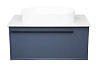 Тумба под раковину LA FENICE Elba Blu Grigio синяя 80 FNC-01-ELB-BG-80