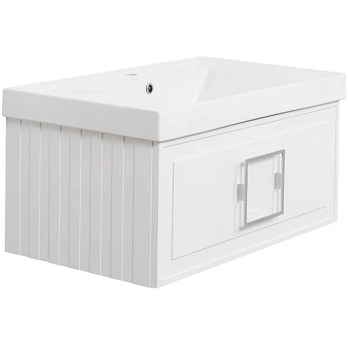 Тумба под раковину La Fenice Cubo Bianca 80 FNC-01-CUB-B-80 белая Тумба под раковину La Fenice Cubo Bianca 80 FNC-01-CUB-B-80 белая