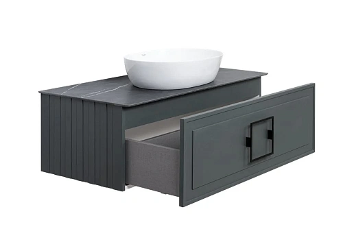 Тумба под раковину La Fenice Cubo Grigio 90 FNC-01-CUB-G-90 серая Тумба под раковину La Fenice Cubo Grigio 90 FNC-01-CUB-G-90 серая