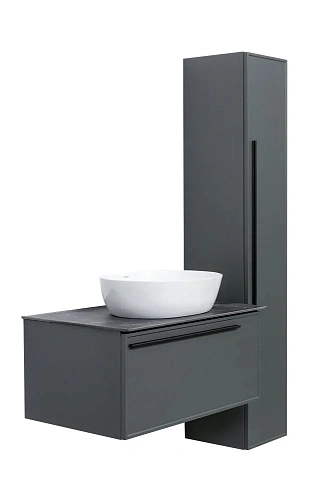 Тумба под раковину La Fenice Elba Grigio 80 FNC-01-ELB-G-80 серая Тумба под раковину La Fenice Elba Grigio 80 FNC-01-ELB-G-80 серая