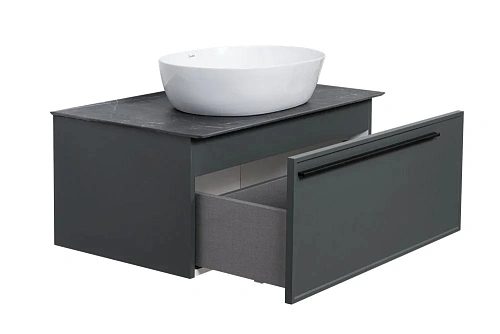Тумба под раковину La Fenice Elba Grigio 80 FNC-01-ELB-G-80 серая Тумба под раковину La Fenice Elba Grigio 80 FNC-01-ELB-G-80 серая