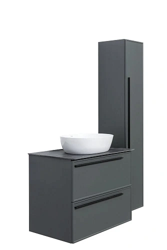 Тумба под раковину La Fenice Elba Grigio TWIN 80 FNC-01-ELB-G-80-2 серая Тумба под раковину La Fenice Elba Grigio TWIN 80 FNC-01-ELB-G-80-2 серая