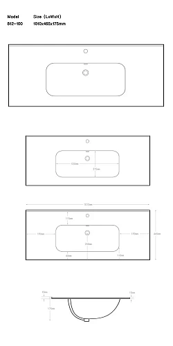 Тумба под раковину LA FENICE TERRA Blu Grigio синяя 100 FNC-01-TER-BG-100 Тумба под раковину LA FENICE TERRA Blu Grigio синяя 100 FNC-01-TER-BG-100