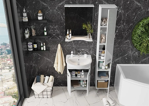 Тумба под раковину Onika КОРАЛЛ 55.10 105523 Тумба под раковину Onika КОРАЛЛ 55.10 105523