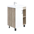 Тумба под раковину Onika ТИМБЕР 60.01 белый мат./дуб сонома ver.COMO 106140 Тумба под раковину Onika ТИМБЕР 60.01 белый мат./дуб сонома ver.COMO 106140