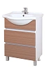 Тумба под раковину Onika ЭЛИТА 60.13 штрокс коричневая 106122