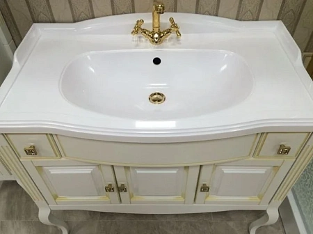 Тумба под раковину Opadiris Лаура 120, белый с патиной (под раковину Florentina Лаура 120) Z0000009324 Тумба под раковину Opadiris Лаура 120, белый с патиной (под раковину Florentina Лаура 120) Z0000009324