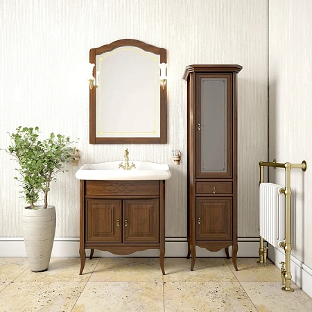 Тумба под раковину Opadiris Лоренцо 80, светлый орех (под раковину Cerastyle Виктория 80) Z0000006755 Тумба под раковину Opadiris Лоренцо 80, светлый орех (под раковину Cerastyle Виктория 80) Z0000006755