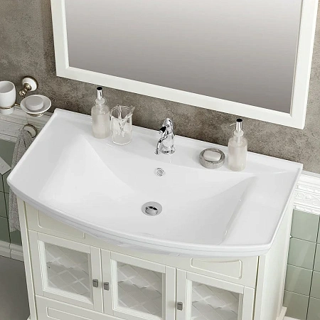 Тумба под раковину Opadiris Омега 85, слоновая кость (под раковину Kirovit Стиль 85) 00-00002824 Тумба под раковину Opadiris Омега 85, слоновая кость (под раковину Kirovit Стиль 85) 00-00002824