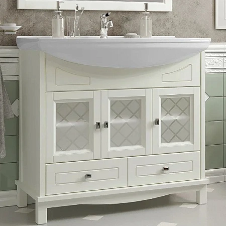 Тумба под раковину Opadiris Омега 85, слоновая кость (под раковину Kirovit Стиль 85) 00-00002824 Тумба под раковину Opadiris Омега 85, слоновая кость (под раковину Kirovit Стиль 85) 00-00002824