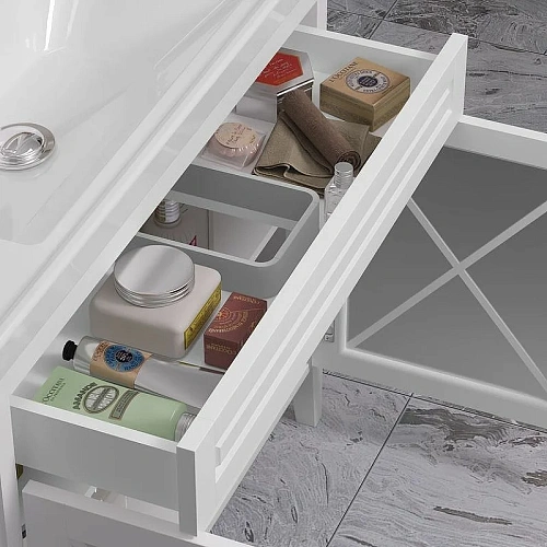 Тумба под раковину Opadiris Палермо 100, белый матовый (под раковину CeraStyle FRAME 100) 00-00006722 Тумба под раковину Opadiris Палермо 100, белый матовый (под раковину CeraStyle FRAME 100) 00-00006722