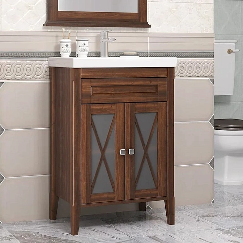 Тумба под раковину Opadiris Палермо 60, светлый орех (под раковину CeraStyle FRAME 60) 00-00006718 Тумба под раковину Opadiris Палермо 60, светлый орех (под раковину CeraStyle FRAME 60) 00-00006718