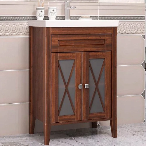 Тумба под раковину Opadiris Палермо 60, светлый орех (под раковину CeraStyle FRAME 60) 00-00006718 Тумба под раковину Opadiris Палермо 60, светлый орех (под раковину CeraStyle FRAME 60) 00-00006718