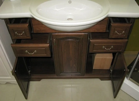 Тумба под раковину Opadiris Риспекто 100, орех антикварный (под раковину Классик 105) Z0000001784 Тумба под раковину Opadiris Риспекто 100, орех антикварный (под раковину Классик 105) Z0000001784