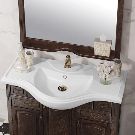 Тумба под раковину Opadiris Риспекто 100, орех антикварный (под раковину Классик 105) Z0000001784 Тумба под раковину Opadiris Риспекто 100, орех антикварный (под раковину Классик 105) Z0000001784