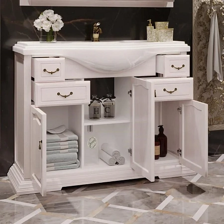 Тумба под раковину Opadiris Риспекто 100, слоновая кость (под раковину Классик 105) Z0000006705 Тумба под раковину Opadiris Риспекто 100, слоновая кость (под раковину Классик 105) Z0000006705