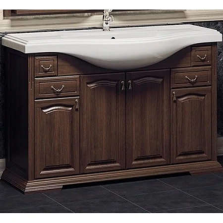 Тумба под раковину Opadiris Риспекто 120, орех антикварный (под раковину Классик 120) Z0000009574 Тумба под раковину Opadiris Риспекто 120, орех антикварный (под раковину Классик 120) Z0000009574