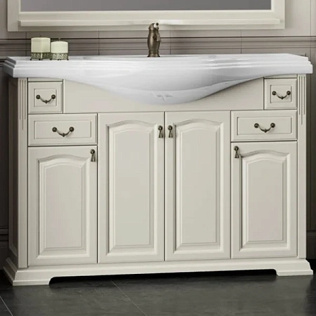 Тумба под раковину Opadiris Риспекто 120, слоновая кость (под раковину Классик 120) Z0000009687 Тумба под раковину Opadiris Риспекто 120, слоновая кость (под раковину Классик 120) Z0000009687