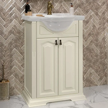 Тумба под раковину Opadiris Риспекто 55, слоновая кость (под раковину Cerastyle Nil 55) 00-00005759 Тумба под раковину Opadiris Риспекто 55, слоновая кость (под раковину Cerastyle Nil 55) 00-00005759