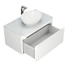 Тумба под раковину OWL 1975 Als 80, 1 ящик, белая OW09.01.00 Тумба под раковину OWL 1975 Als 80, 1 ящик, белая OW09.01.00