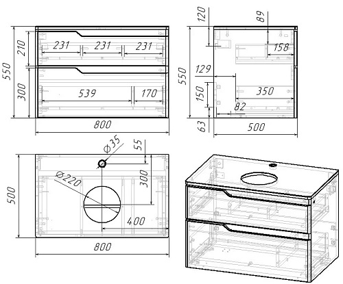 Тумба под раковину OWL 1975 Hella Cristal 80, белый лак OW24.18.00 Тумба под раковину OWL 1975 Hella Cristal 80, белый лак OW24.18.00